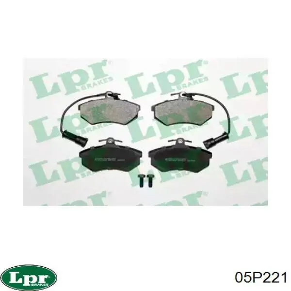 Тормозні колодки LPR 05P221