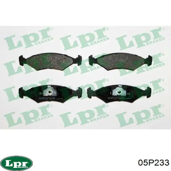 Гальмівні колодки LPR 05P233 ціна, від 12.97 USD