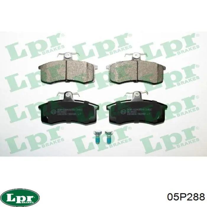 Гальмівні колодки LPR 05P288 ціна, від 12.26 USD