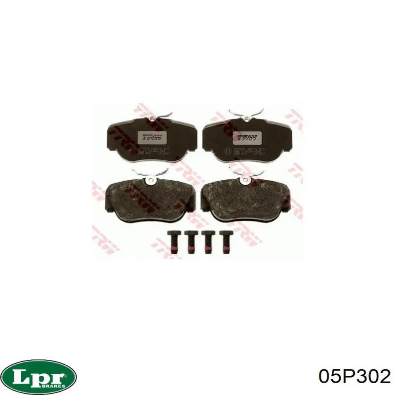 Тормозні колодки LPR 05P302