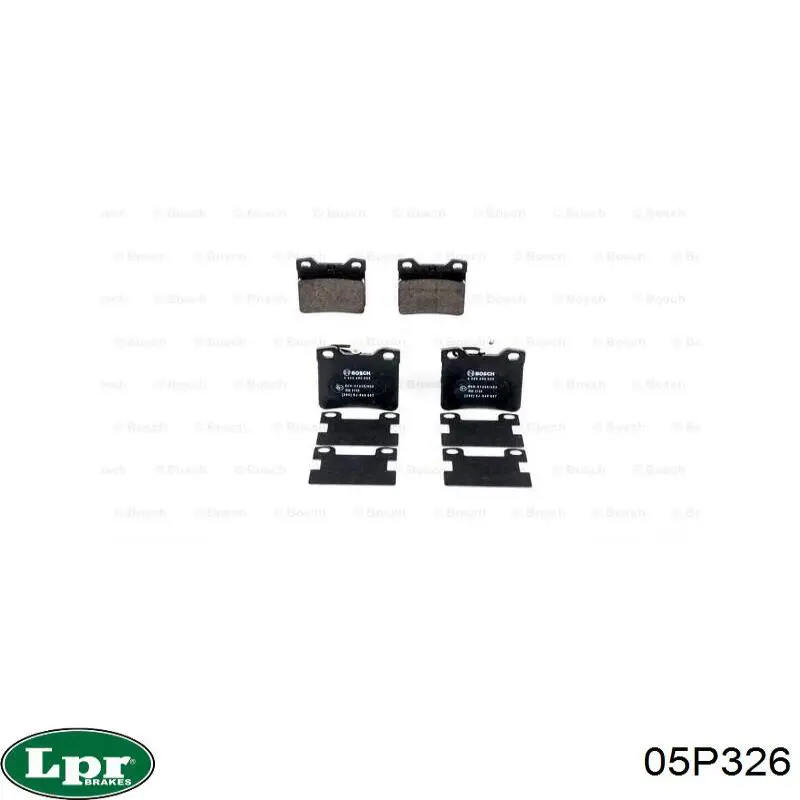 Тормозні колодки LPR 05P326