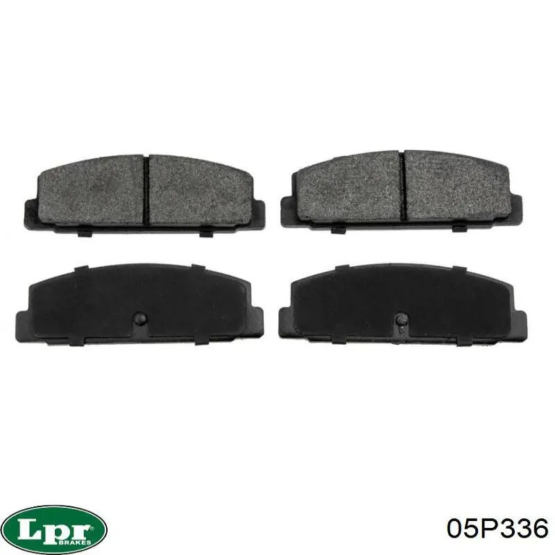 Задні дискові колодки LPR 05P336