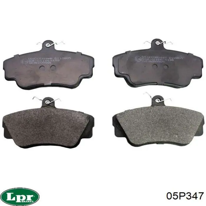 Передні тормозні колодки 05P347 LPR