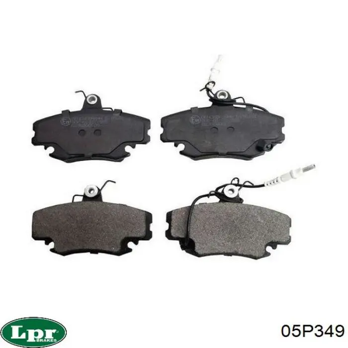Передні тормозні колодки 05P349 LPR