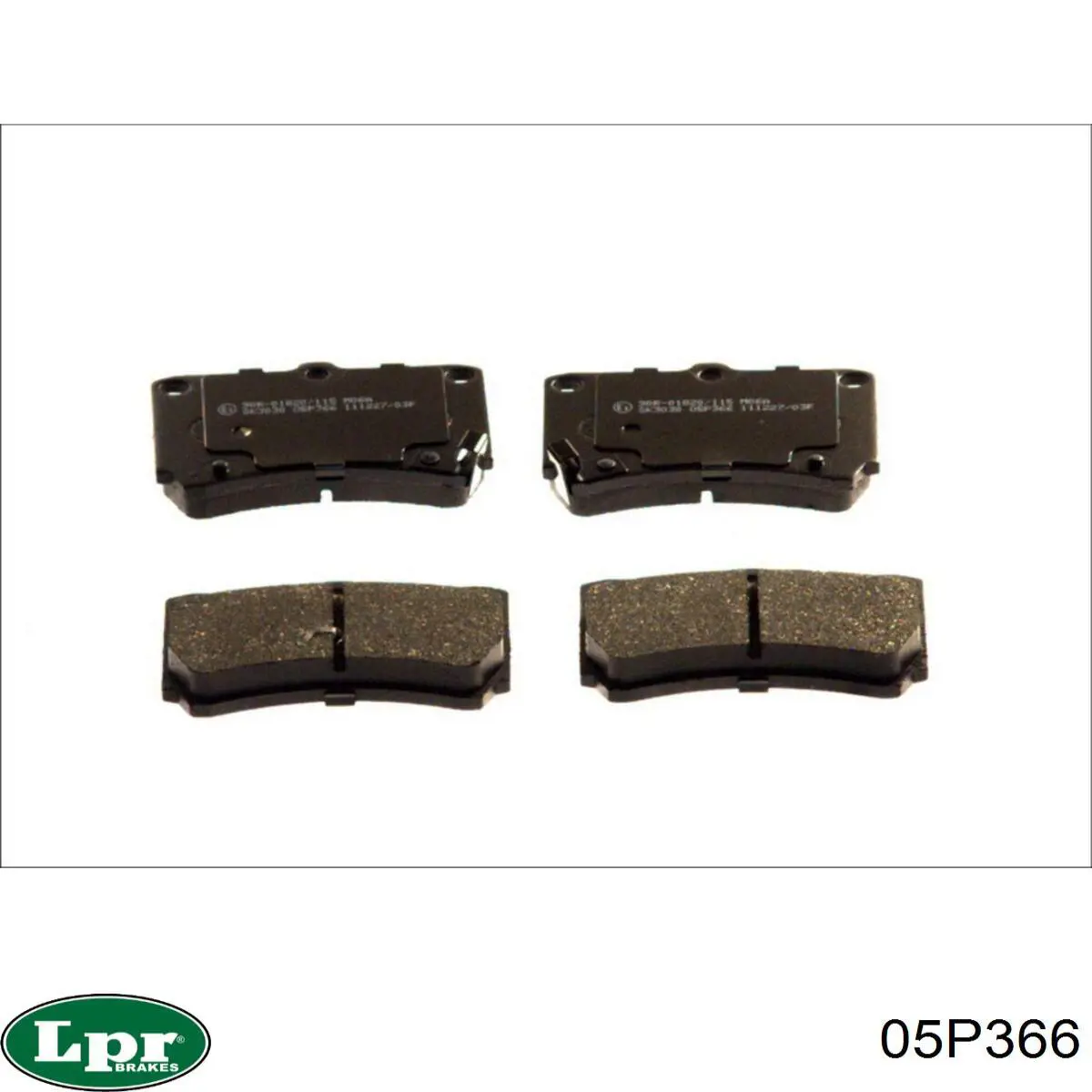 Тормозні колодки LPR 05P366