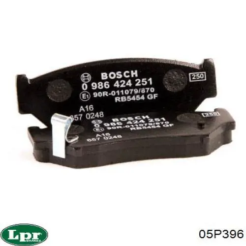 Тормозні колодки LPR 05P396