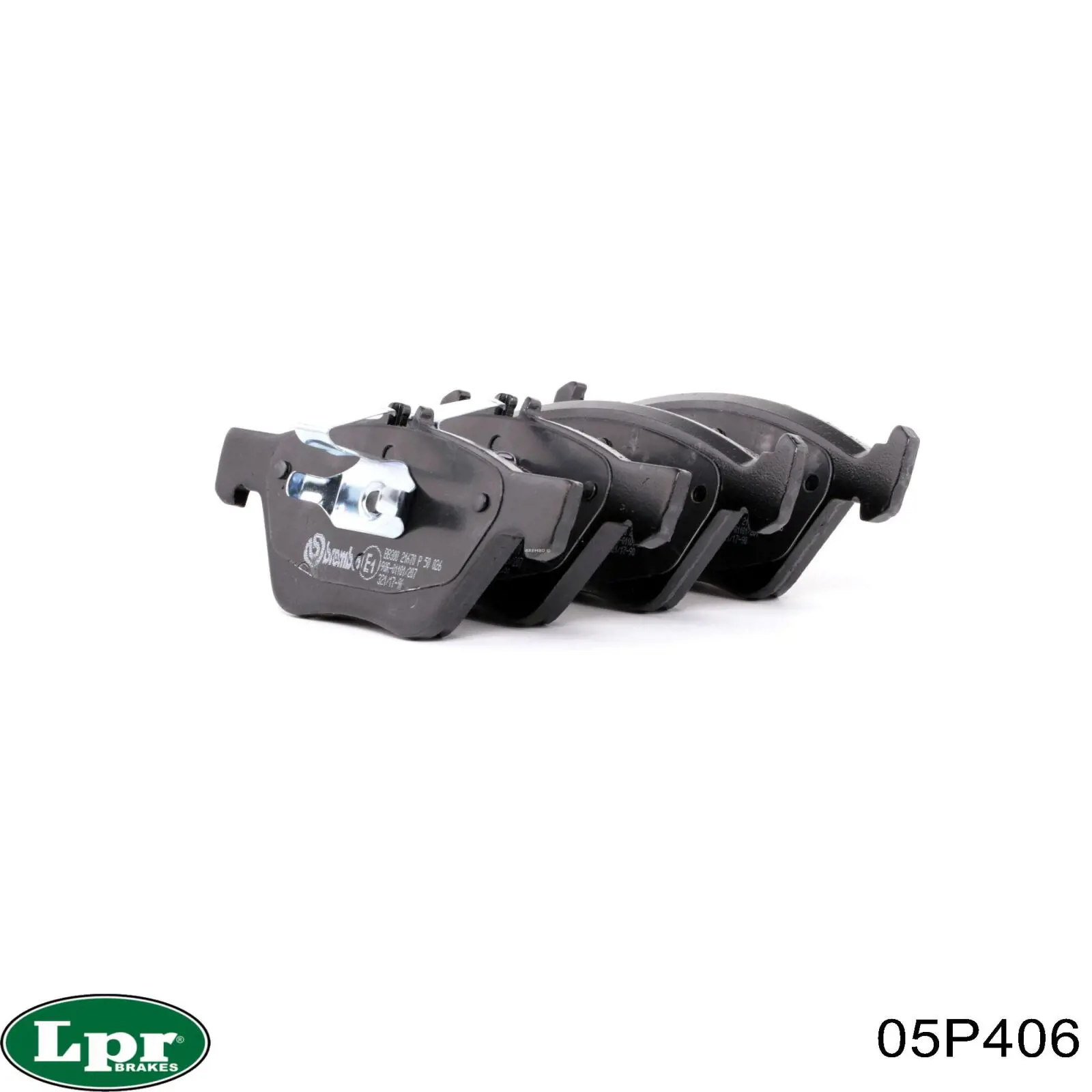 Передні тормозні колодки 05P406 LPR