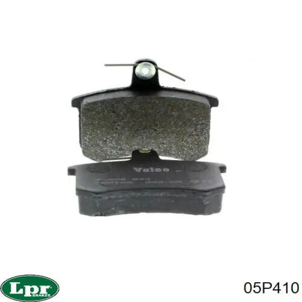 Купити 05P410 LPR Задні колодки