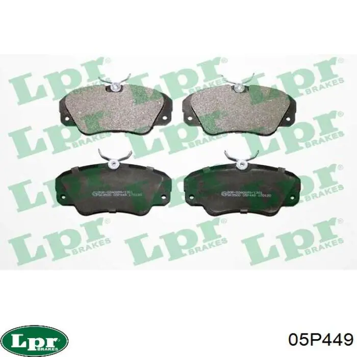 Гальмівні колодки LPR 05P449 ціна, від 19.33 USD