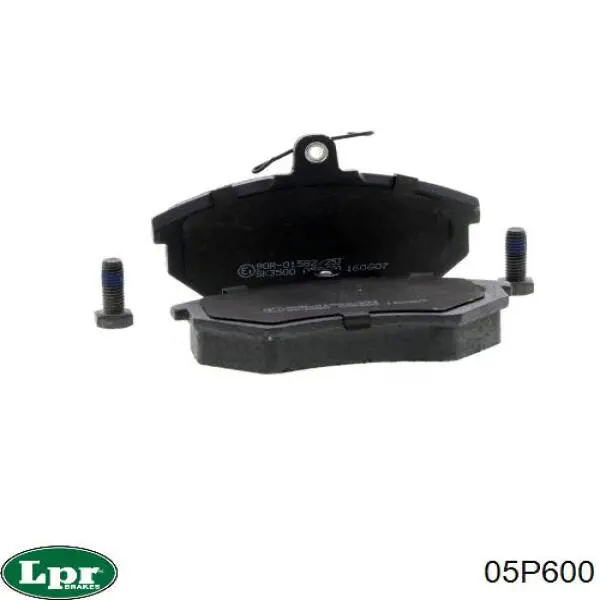 Передні тормозні колодки 05P600 LPR