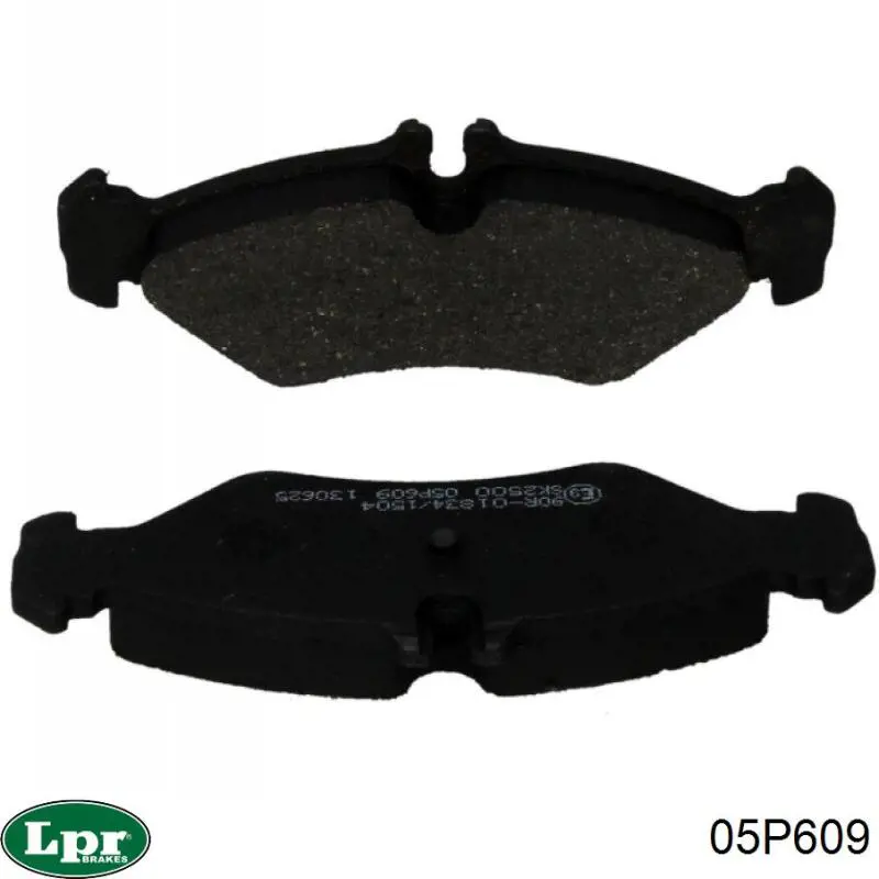 Задні гальмівні колодки LPR 05P609 ціна, від 15.40 USD