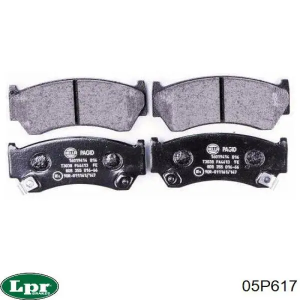 Тормозні колодки LPR 05P617