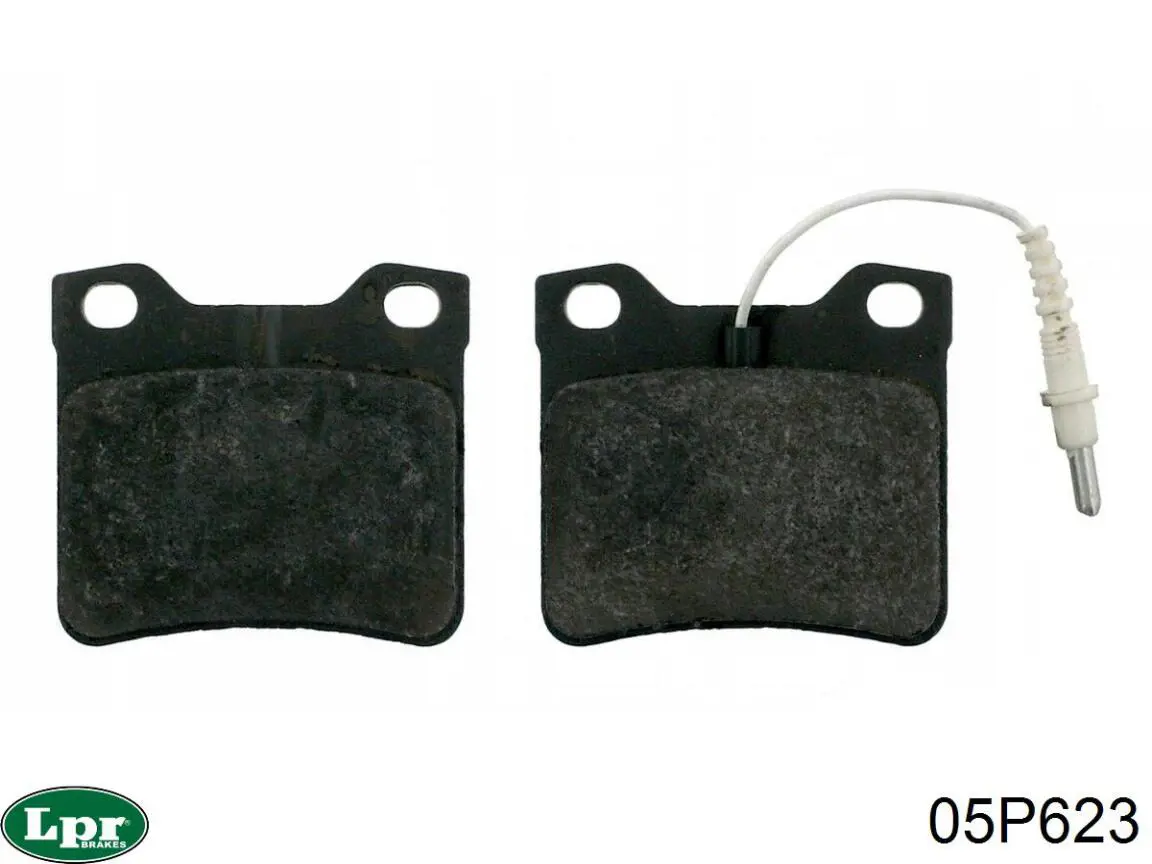 Задні гальмівні колодки LPR 05P623 ціна, від 15.87 USD