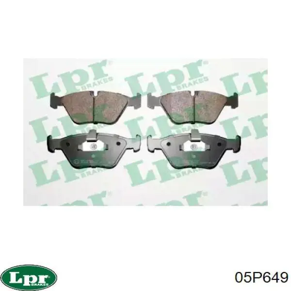 Тормозні колодки LPR 05P649