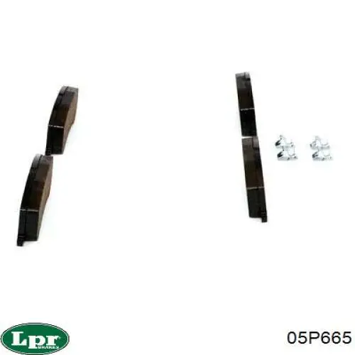 Тормозні колодки LPR 05P665