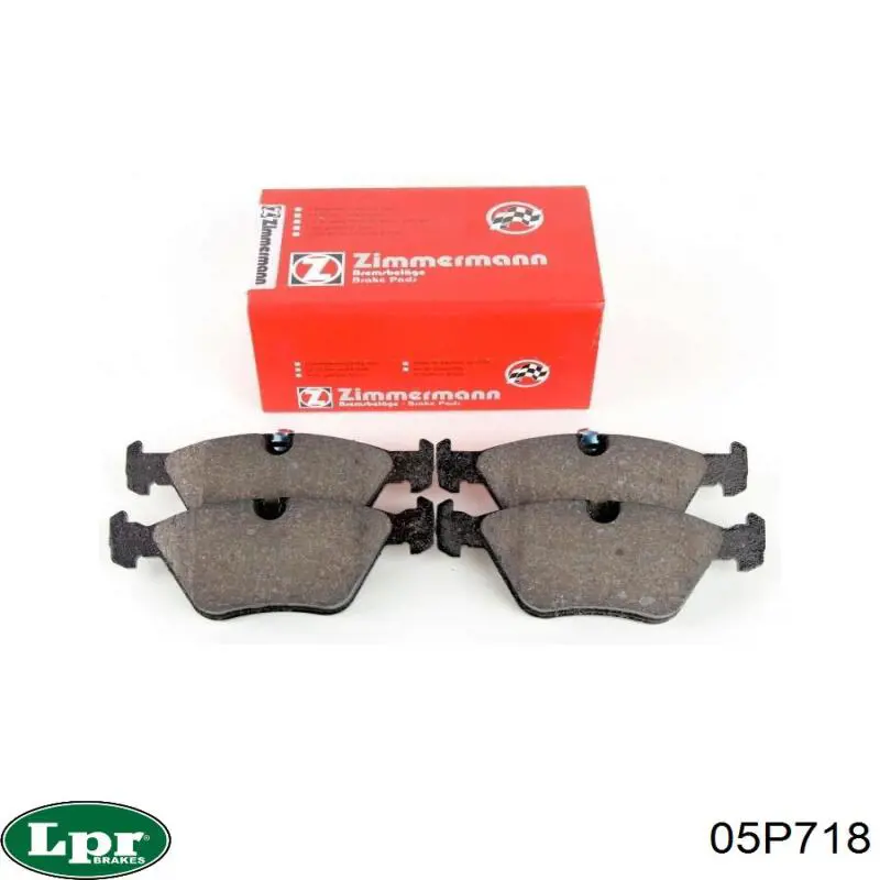 Гальмівні колодки LPR 05P718 ціна, від 16.43 USD