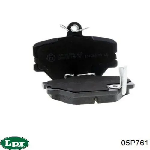 Передні тормозні колодки 05P761 LPR