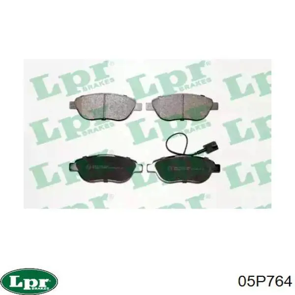 Тормозні колодки LPR 05P764