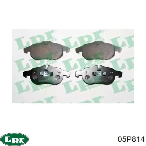 Тормозні колодки LPR 05P814