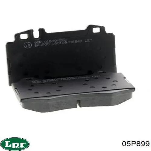 Передні тормозні колодки 05P899 LPR