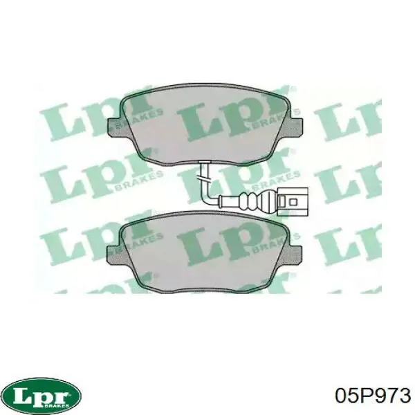 Тормозні колодки LPR 05P973
