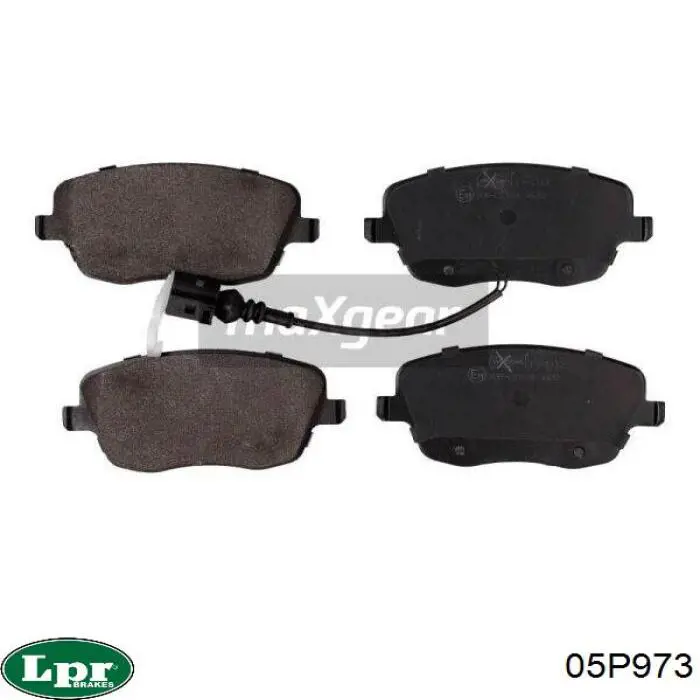 Гальмівні колодки LPR 05P973 ціна, від 22.84 USD