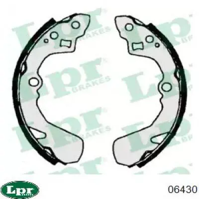 Колодки гальмові задні, барабанні LPR 06430 ціна, від 14.42 USD