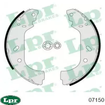 Колодки гальмові задні, барабанні LPR 07150 ціна, від 20.85 USD