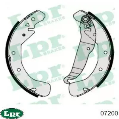 Колодки гальмові задні, барабанні LPR 07200 ціна, від 20.25 USD