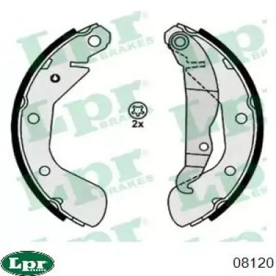 Колодки гальмові задні, барабанні LPR 08120 ціна, від 16.86 USD