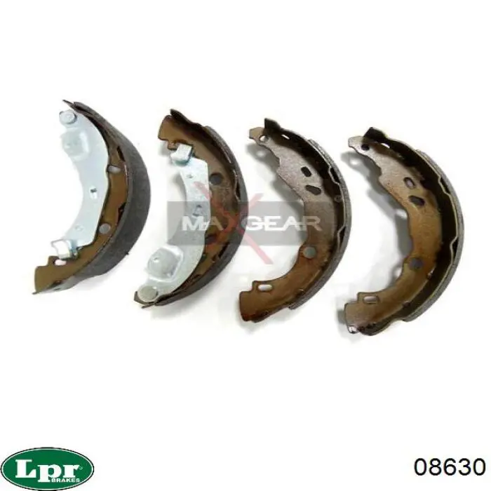 Колодки гальмові задні, барабанні LPR 08630 ціна, від 17.92 USD