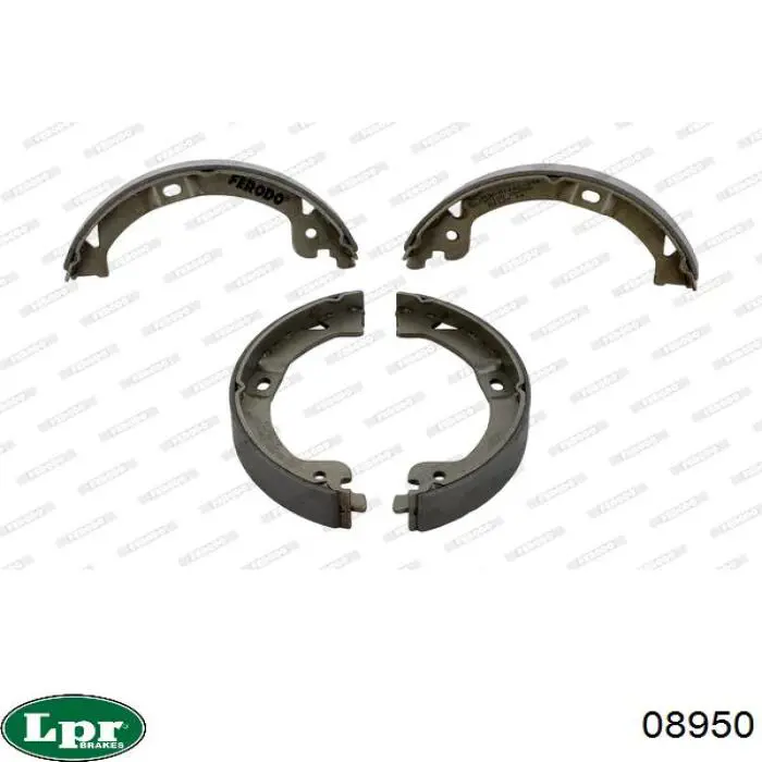 Колодки ручника 08950 LPR
