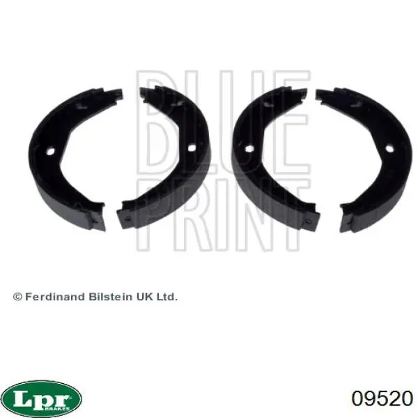 Колодки ручника 09520 LPR