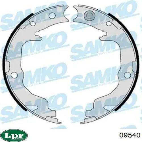 Колодки ручника 09540 LPR
