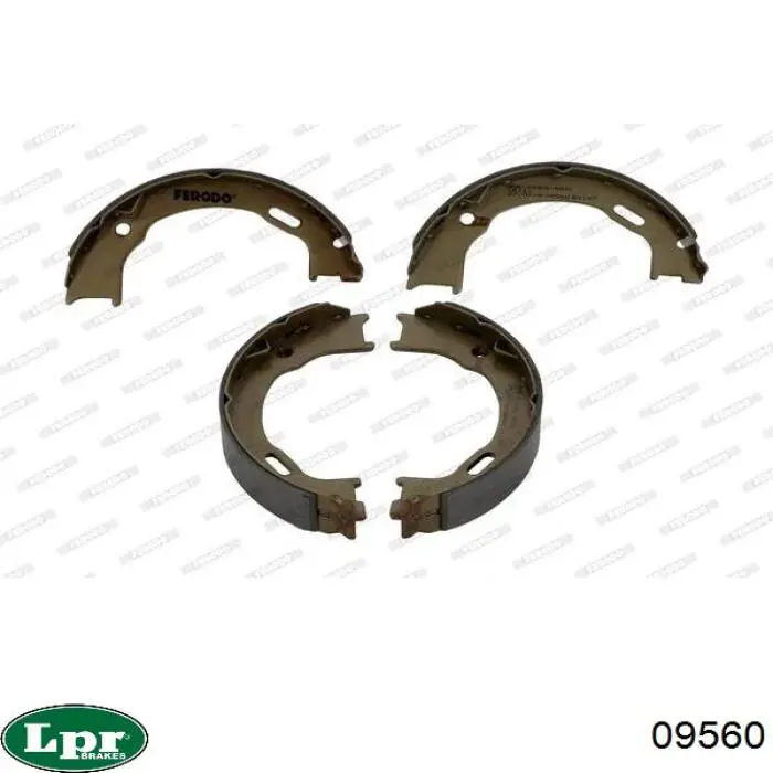 Колодки ручника 09560 LPR