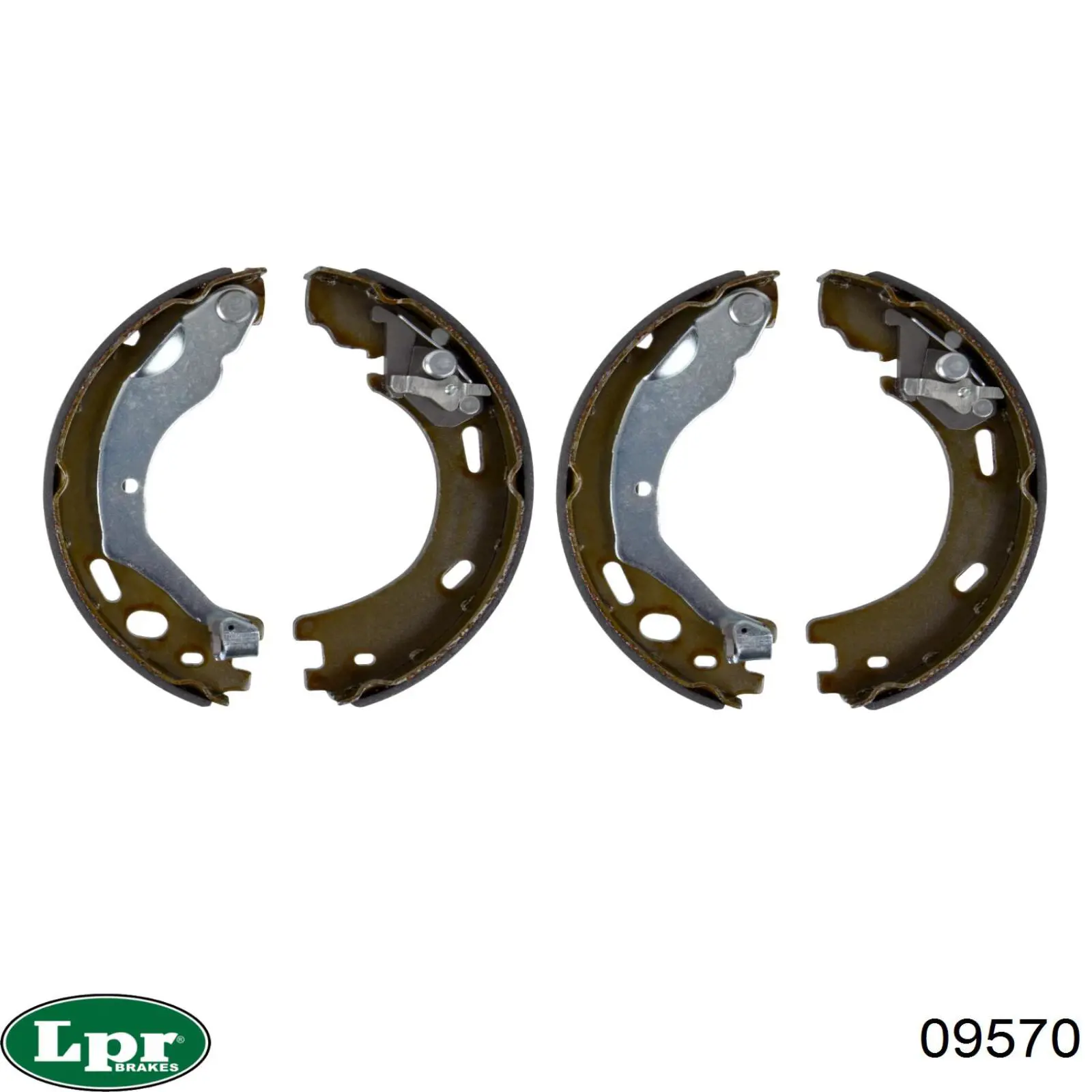 Колодки ручника / стоянкового гальма LPR 09570 ціна, від 64.58 USD