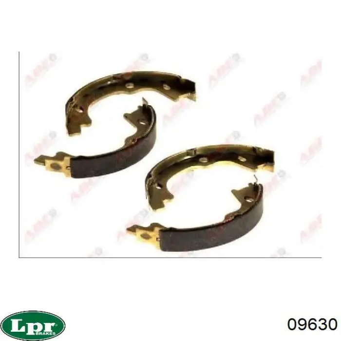Купити 09630 LPR Гальмівні колодки гальма стоянки