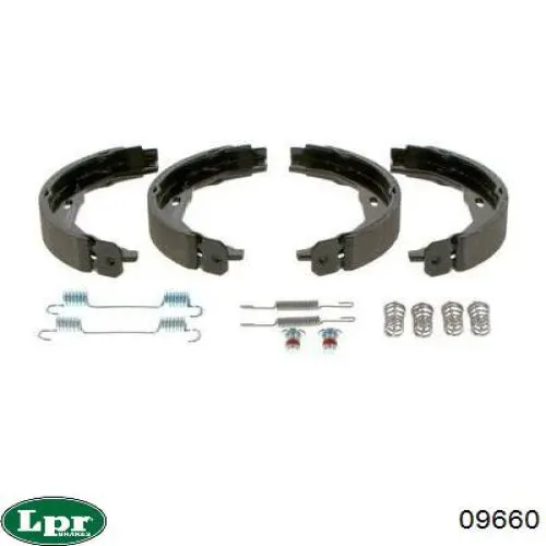 Колодки ручника 09660 LPR