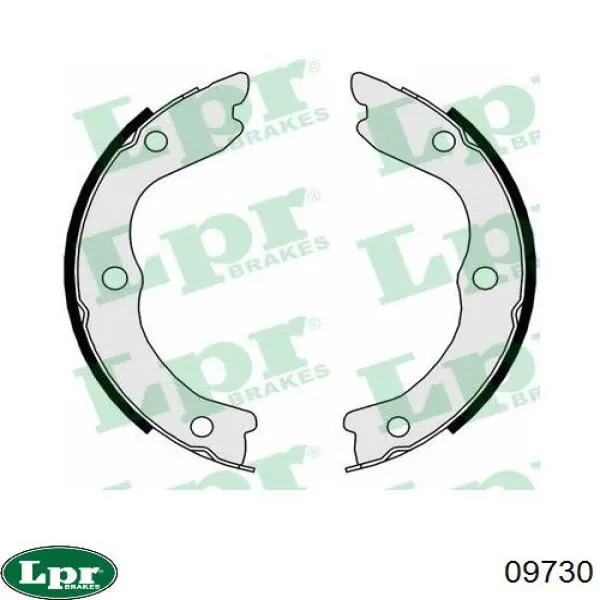 Колодки ручника 09730 LPR