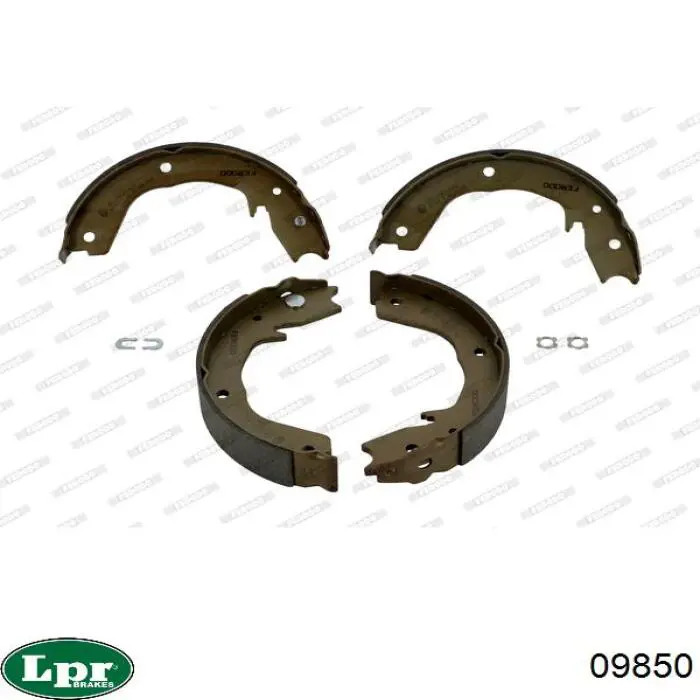 Колодки ручника 09850 LPR