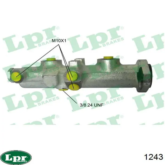 Супорт гальмівний передній лівий LPR 1243 ціна, від 45.79 USD