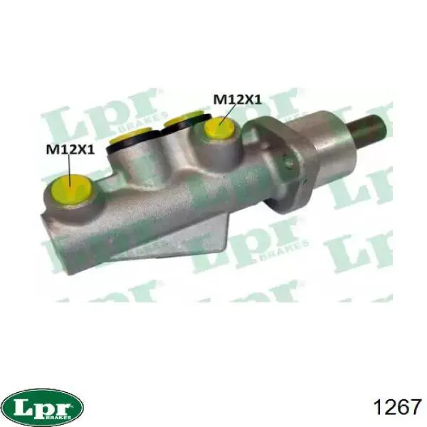 Циліндр головний гальма (Гідротормоз) LPR 1267 ціна, від 29.07 USD