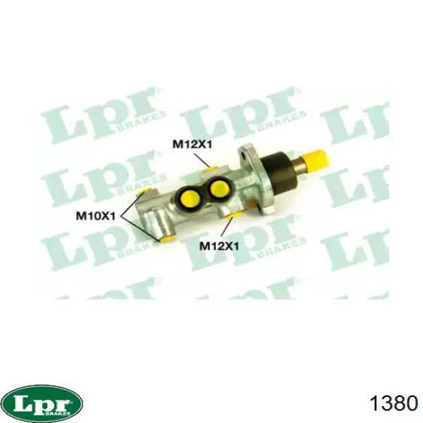 Циліндр головний гальма (Гідротормоз) LPR 1380 ціна, від 48.10 USD