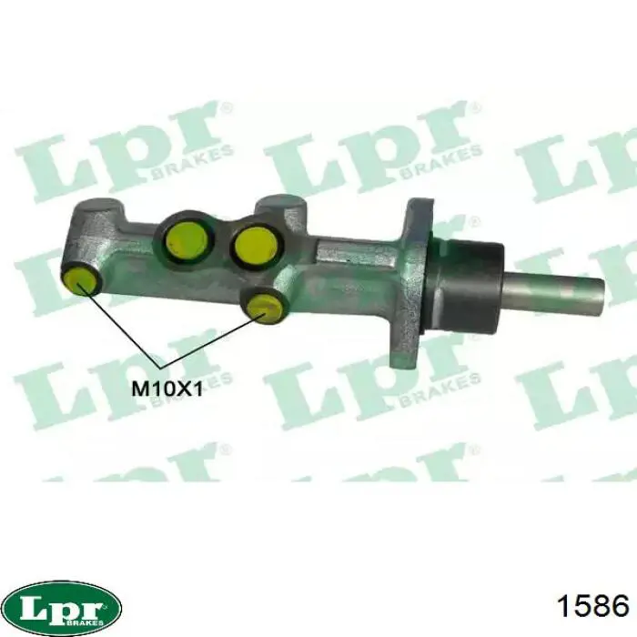 Циліндр головний гальма (Гідротормоз) LPR 1586 ціна, від 43.95 USD