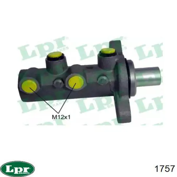 Циліндр головний гальма (Гідротормоз) LPR 1757 ціна, від 72.28 USD