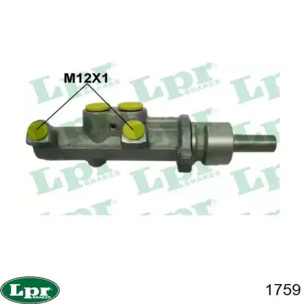 Купити 1759 LPR Головний гальмівний циліндр
