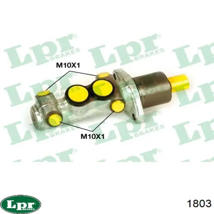 Циліндр головний гальма (Гідротормоз) LPR 1803 ціна, від 21.56 USD