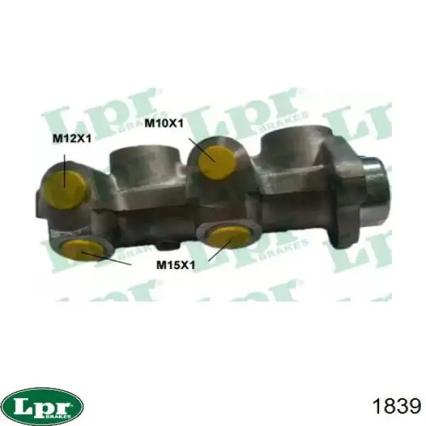 Циліндр головний гальма (Гідротормоз) LPR 1839 ціна, від 34.33 USD