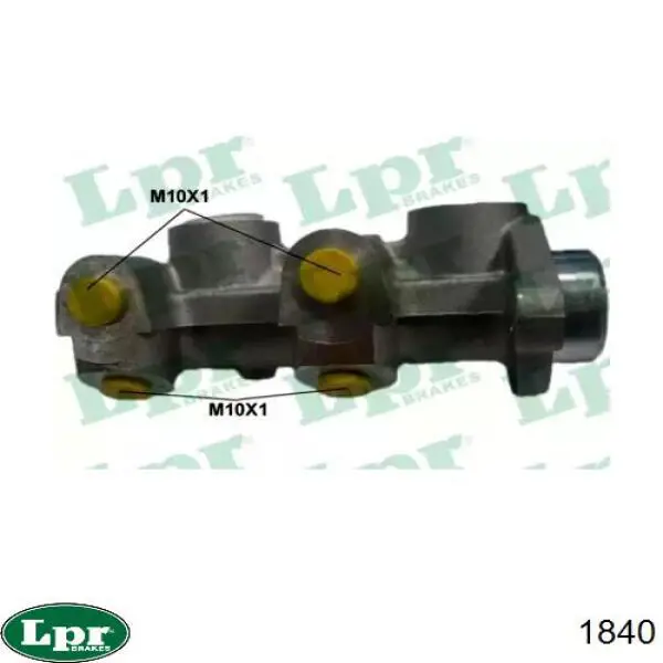 Циліндр головний гальма (Гідротормоз) LPR 1840 ціна, від 19.00 USD