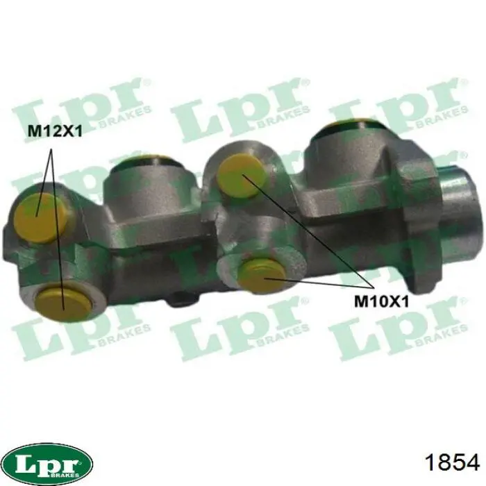 Циліндр головний гальма (Гідротормоз) LPR 1854 ціна, від 37.56 USD